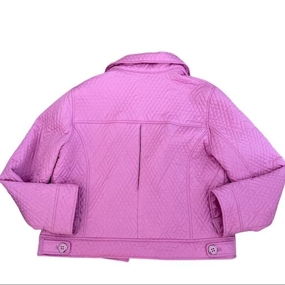 Weatherproof Garment Company Quilted Jacket • Pink • Large - Picture 4 of 15